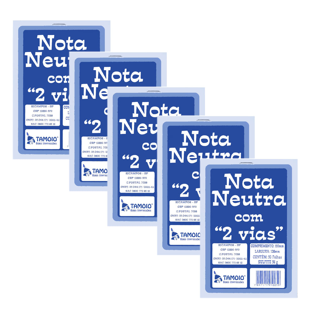 Nota-Neutra-2-vias-155x108mm-PT-20---Tamoio Nota-Neutra-2-vias-155x108mm-PT-20---Tamoio