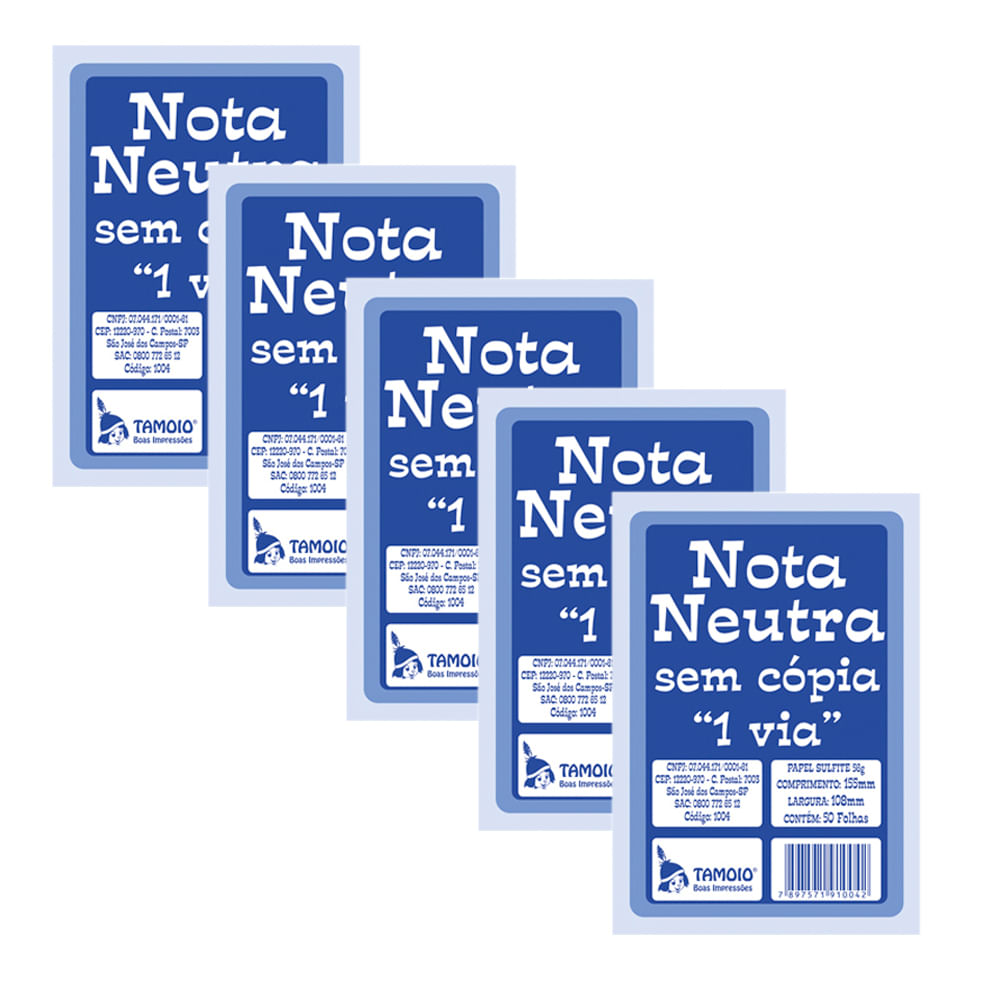 Nota-Neutra-sem-Copia-1-via-155x108mm-PT-20---Tamoio Nota-Neutra-sem-Copia-1-via-155x108mm-PT-20---Tamoio