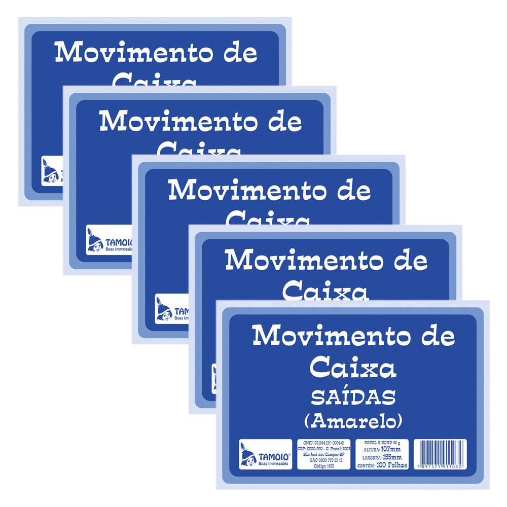 Movimento-de-Caixa-Saida-Amarelo-155x107mm-PT-10---Tamoio Movimento-de-Caixa-Saida-Amarelo-155x107mm-PT-10---Tamoio