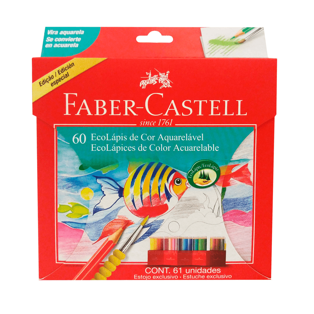 lapis--de--cor--aquarelavel--60--cores--faber--castell lapis--de--cor--aquarelavel--60--cores--faber--castell