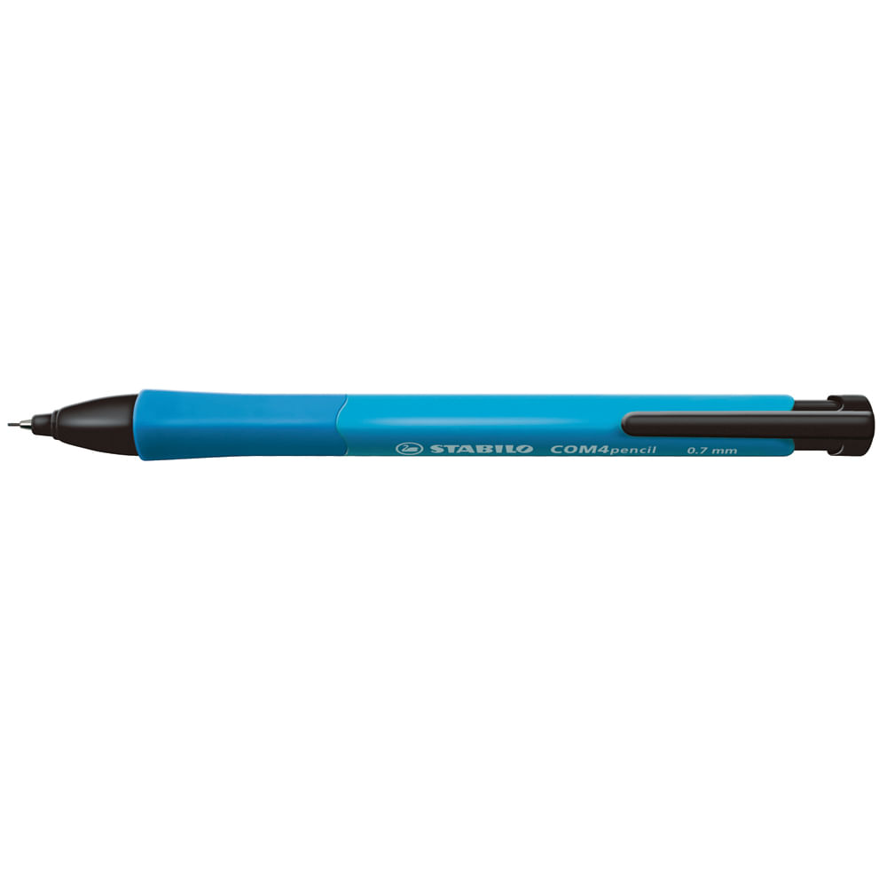 Lapiseira-COM4pencil-0.7mm-Azul---Stabilo