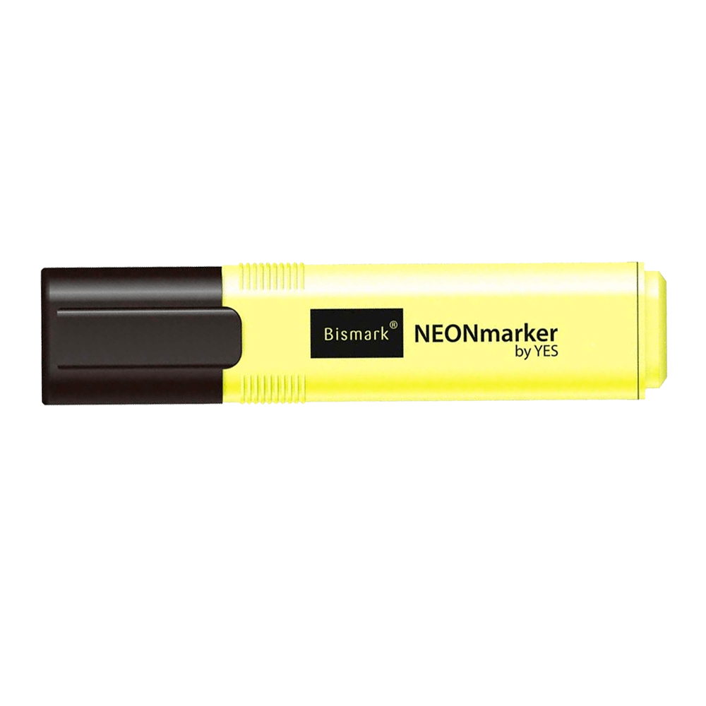 Marca-Texto-Amarelo-Neon---Bismark Marca-Texto-Amarelo-Neon---Bismark