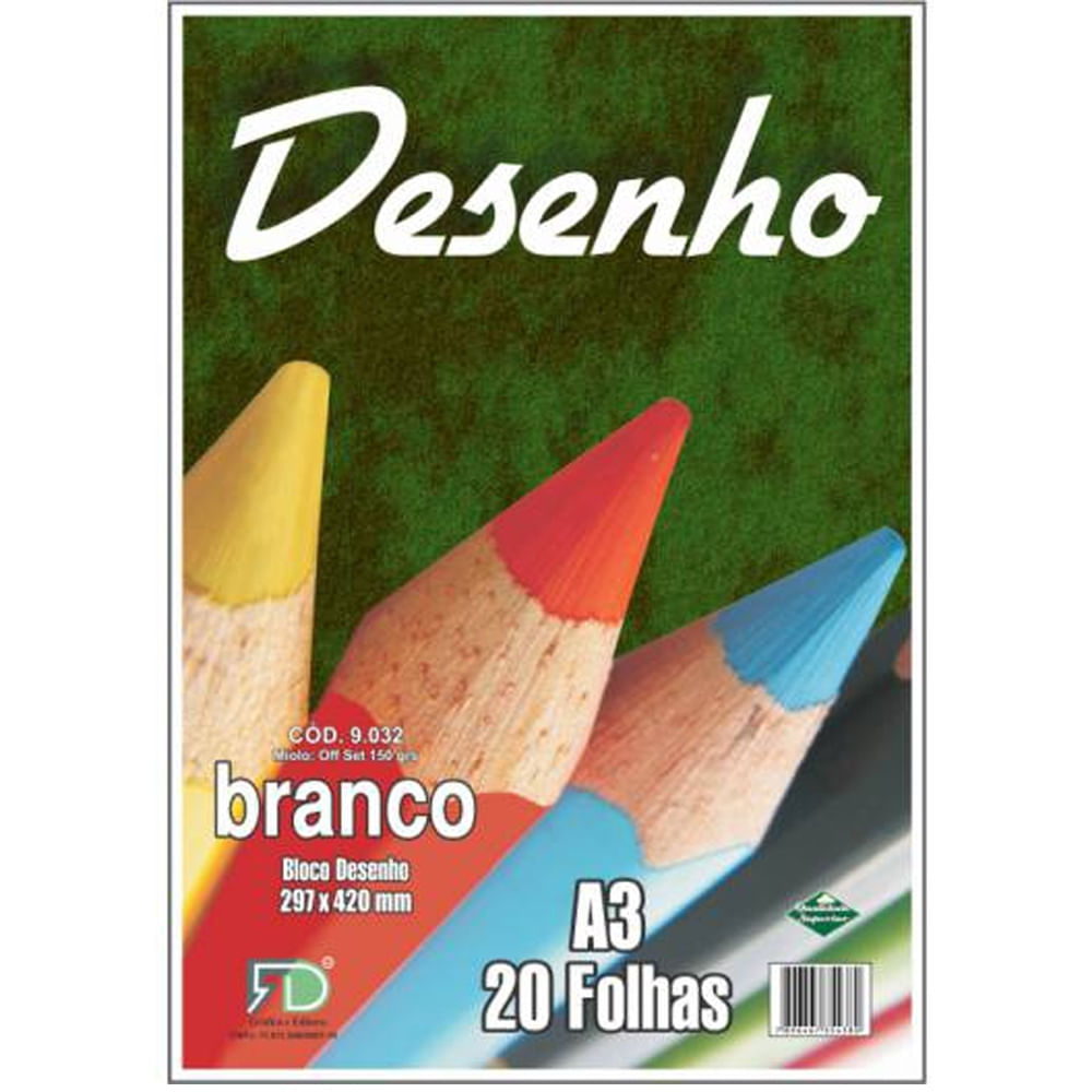 bloco-para-desenho-a3-branco-20-folhas-fd bloco-para-desenho-a3-branco-20-folhas-fd