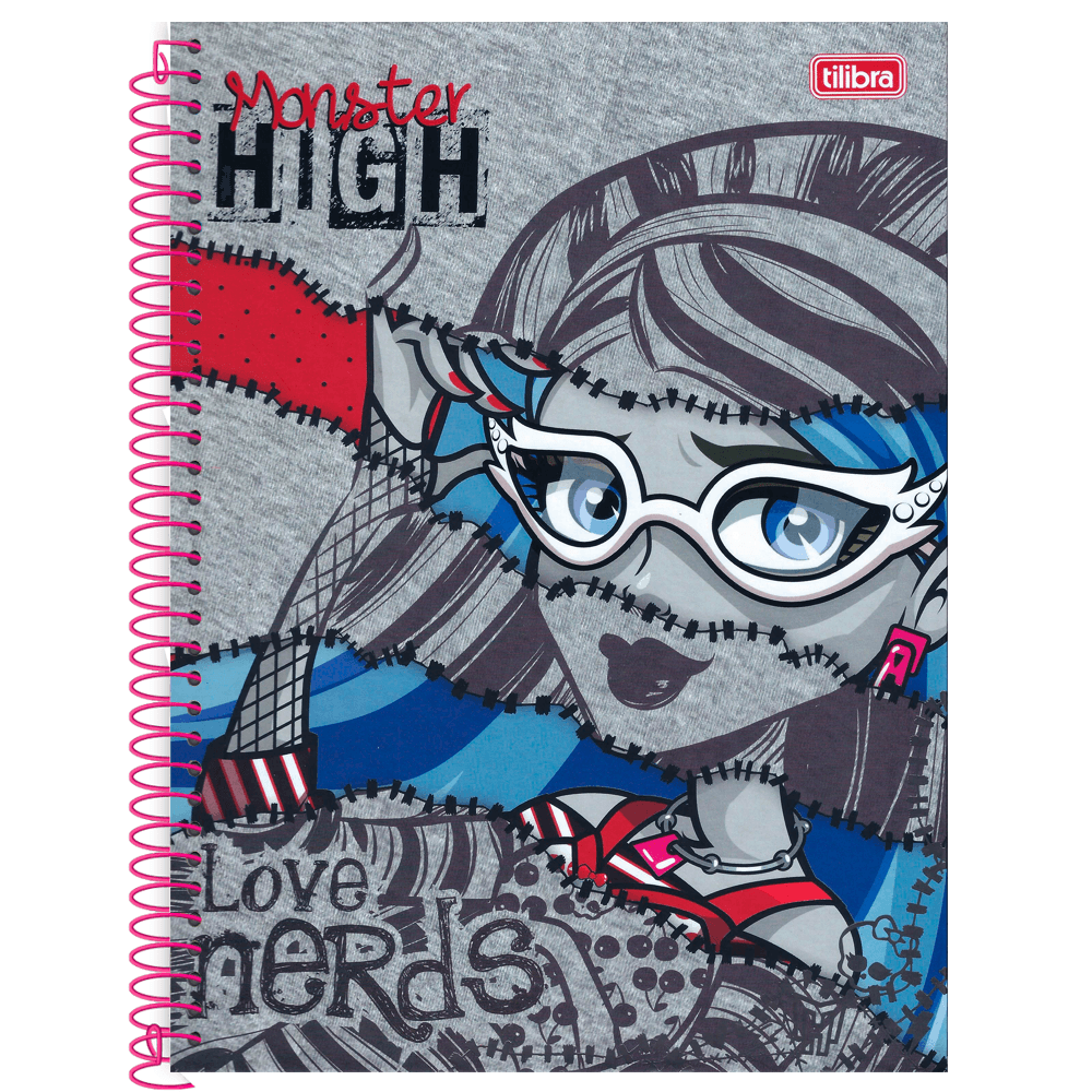 Caderno Universitário Tilibra Monster High News Center Online Newscenter 8184