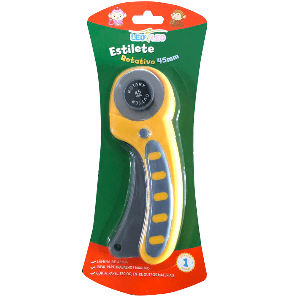 Estilete-Rotativo-45mm---Leo-Leo Estilete-Rotativo-45mm---Leo-Leo