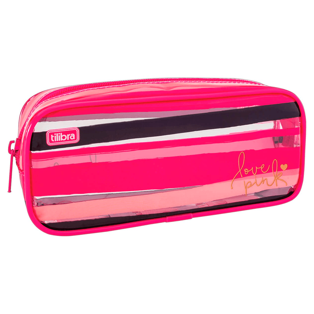 Estojo-Grande-Pink-Love-2---Tilibra Estojo-Grande-Pink-Love-2---Tilibra