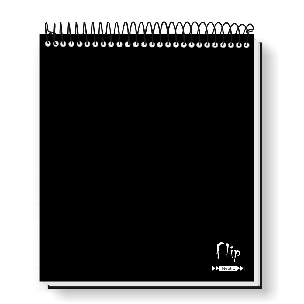 Caderno-Universitario-Flip-1x1-80-fls-C.D.-Tamoio---Neutro-Preto Caderno-Universitario-Flip-1x1-80-fls-C.D.-Tamoio---Neutro-Preto