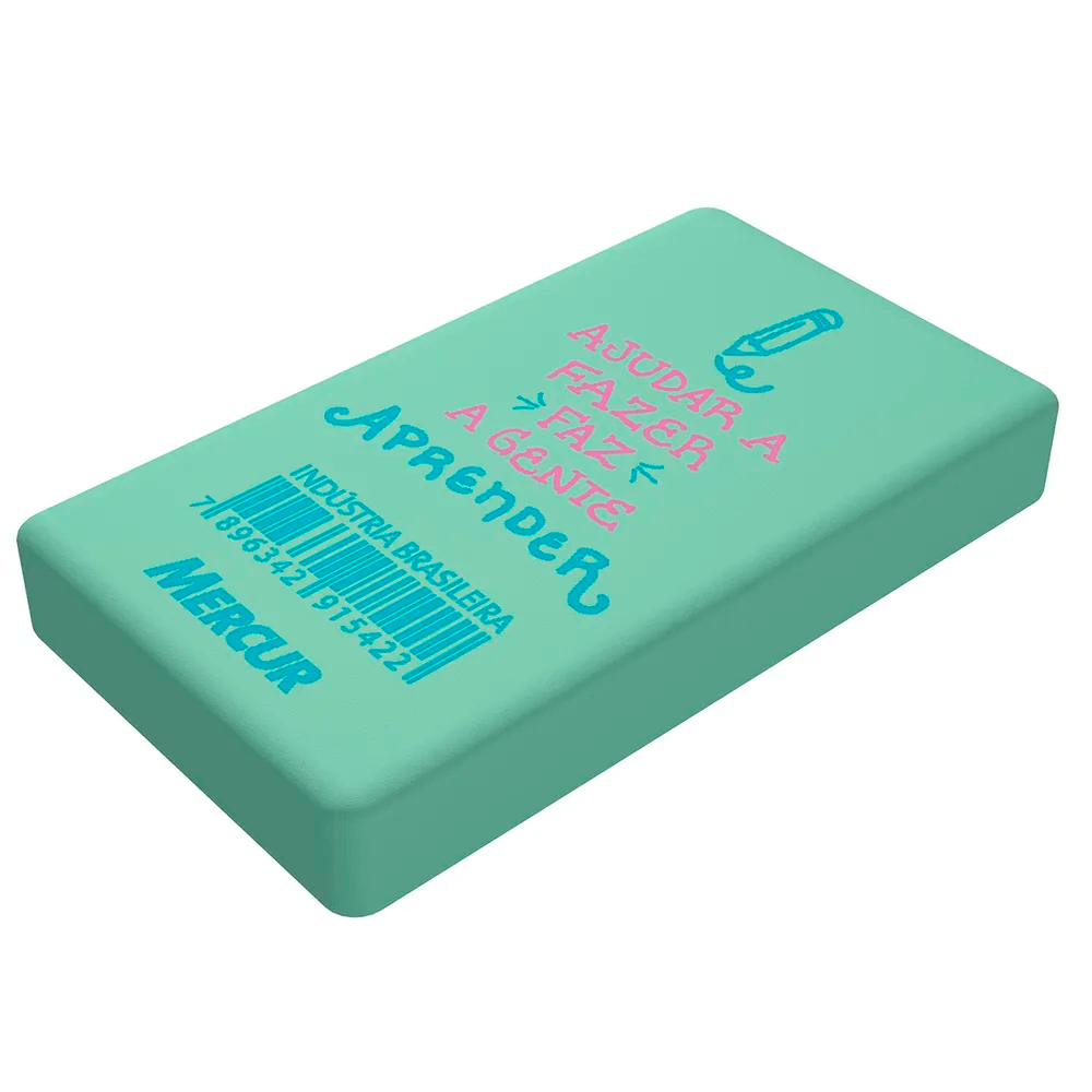 Borracha-Retangular-Color-Verde---Mercur Borracha-Retangular-Color-Verde---Mercur