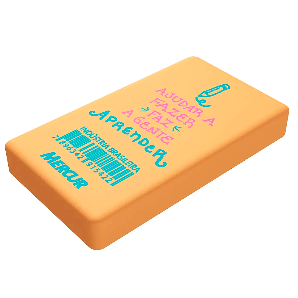 Borracha-Retangular-Color-Amarelo---Mercur Borracha-Retangular-Color-Amarelo---Mercur
