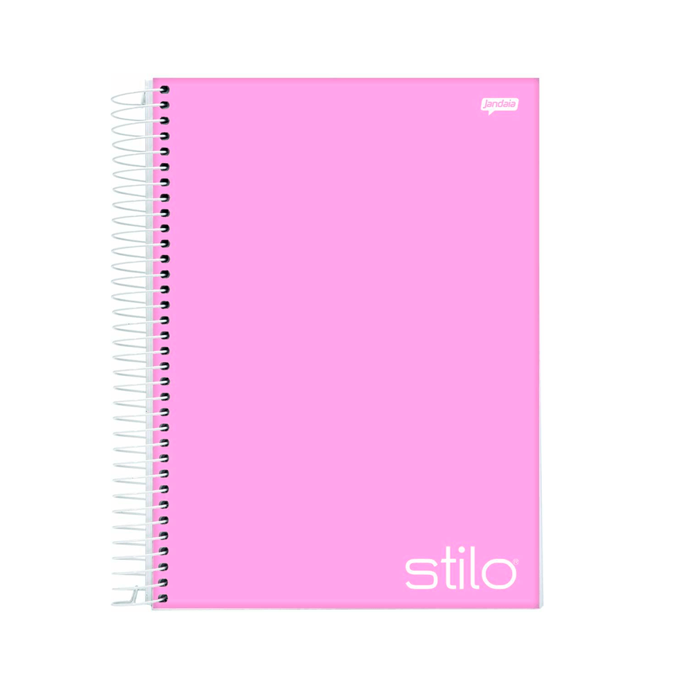 Caderno Colegial 1x1 80 Fls Cd Jandaia Stilo Rosa News Center Online Newscenter 8033