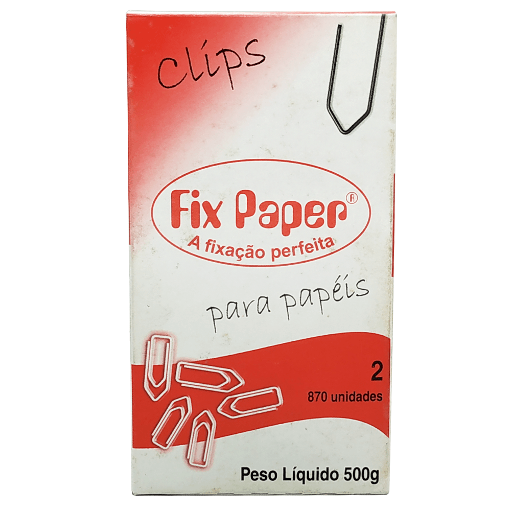 CLIPS--METALICO--2--FIX--PAPER CLIPS--METALICO--2--FIX--PAPER