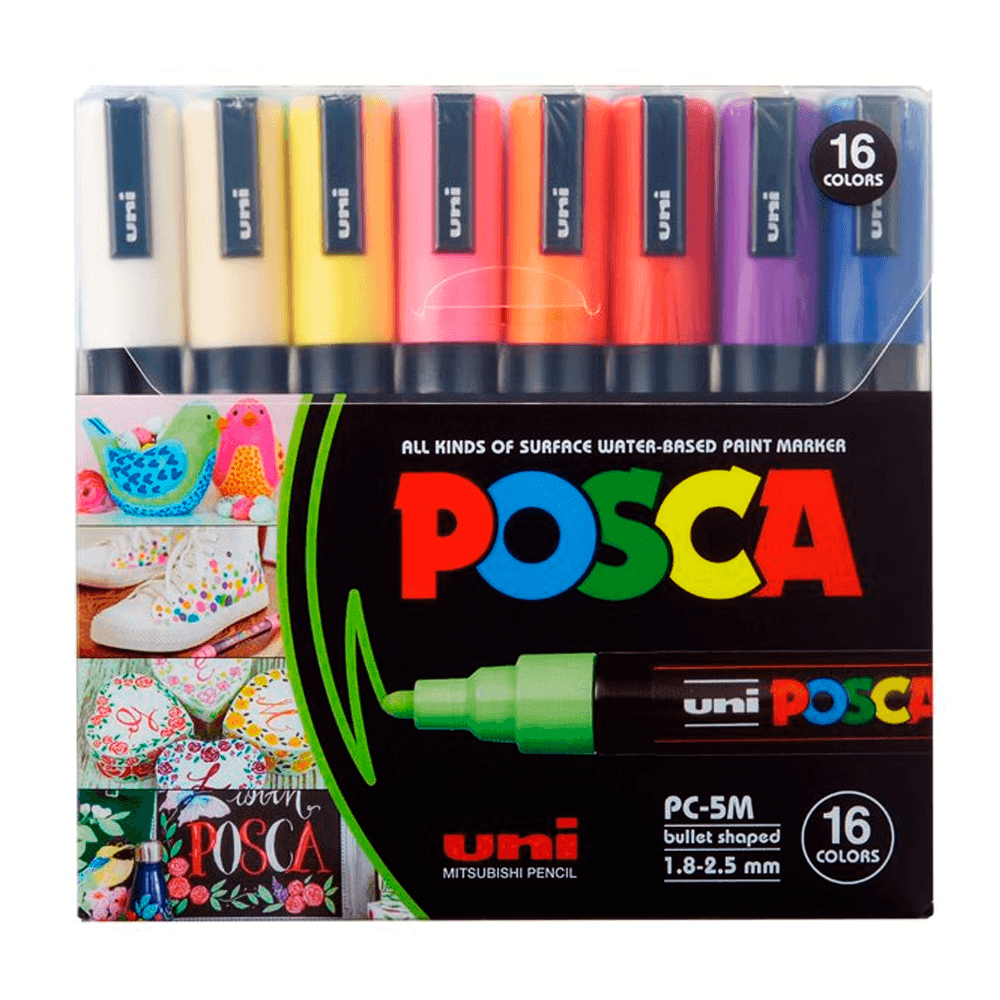 Papelaria Online - POSCA Pen - Pastel Colours