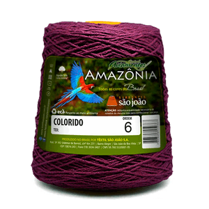 Barbante-Amazonia-Nº-6-com-600g-Sao-Joao---Cor-11-Bordo