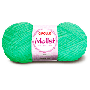 La-Mollet-Circulo-100g---Cor-550-Verde-Candy