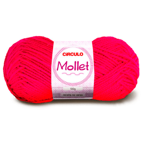 La-Mollet-Circulo-100g---Cor-390-Magenta