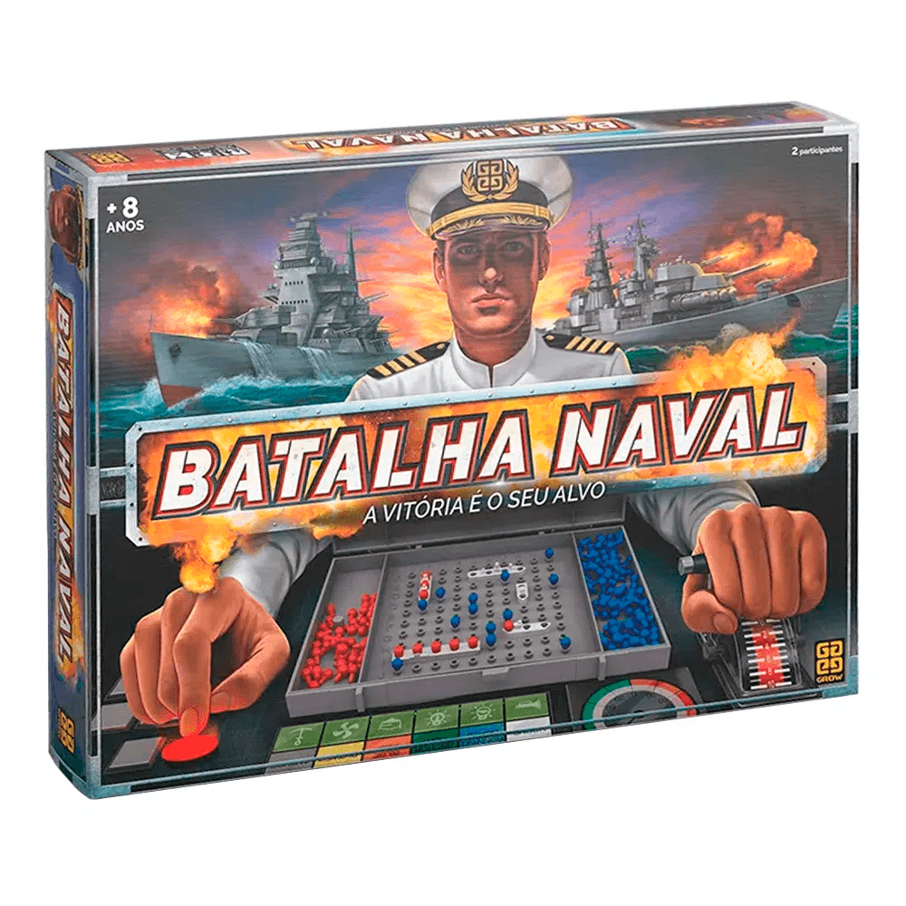 Jogo Tabuleiro Batalha Naval Estratégias Para 2 Jogadores