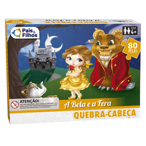 Princesas Quebra-Cabeça 60 Peças Cinderela Brinquedo Educativo Brinquedos  Educativos Bambalalão Brinquedos Educativos