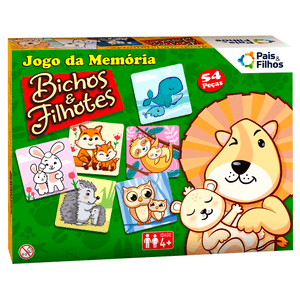 Jogo-da-Memoria-Bichos-e-Filhotes---Pais---Filhos