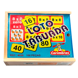 Loto-tabuada-carimbras em Brinquedos - Jogos Educativos Sim