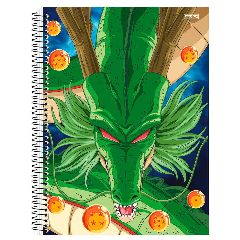 Caderno Brochura Dragon Ball Super Sayajin - 80 Folhas - São