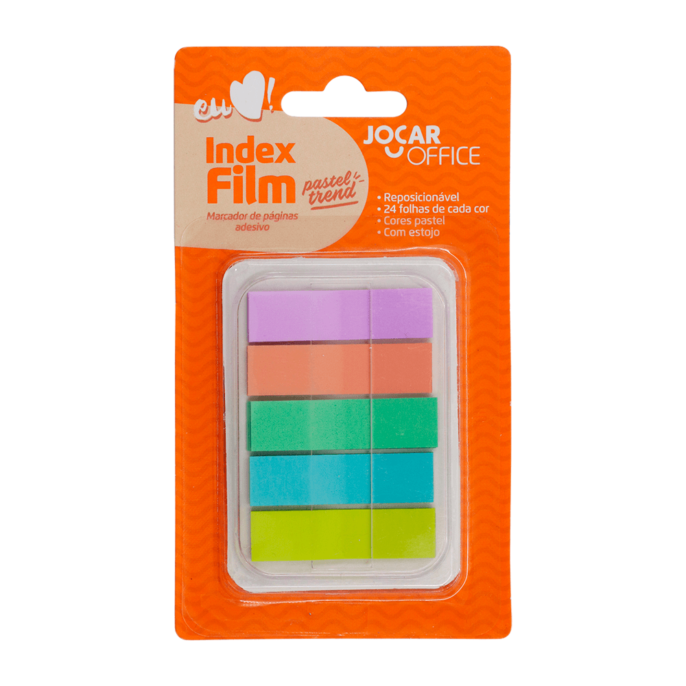 Marcador-de-Paginas-Adesivo-Index-Film-Pastel-Trend-Jocar-Office Marcador-de-Paginas-Adesivo-Index-Film-Pastel-Trend-Jocar-Office