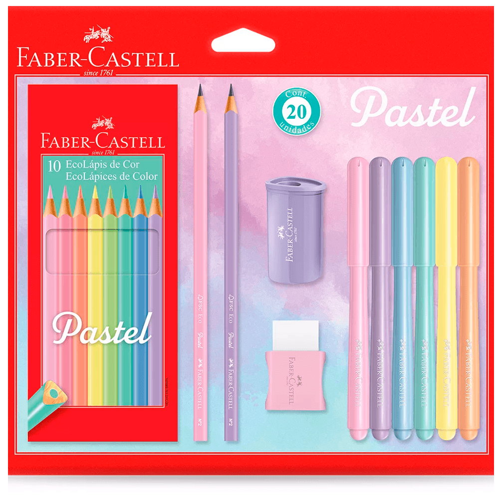 Kit-Pastel-Faber-Castell Kit-Pastel-Faber-Castell