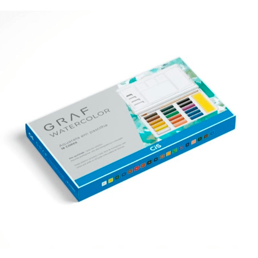 Graf-Watercolor-18-Cores-CIS Graf-Watercolor-18-Cores-CIS
