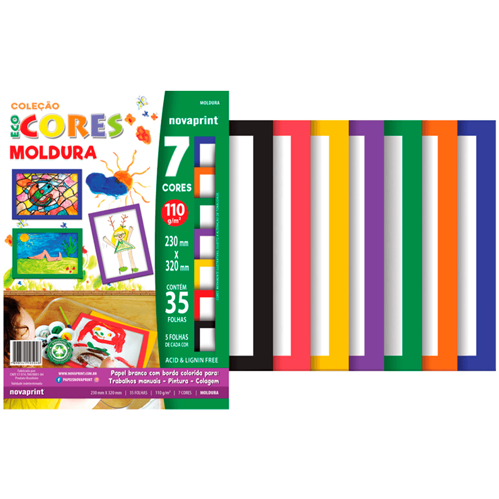 Eco-Cores-Moldura-Novaprint Eco-Cores-Moldura-Novaprint