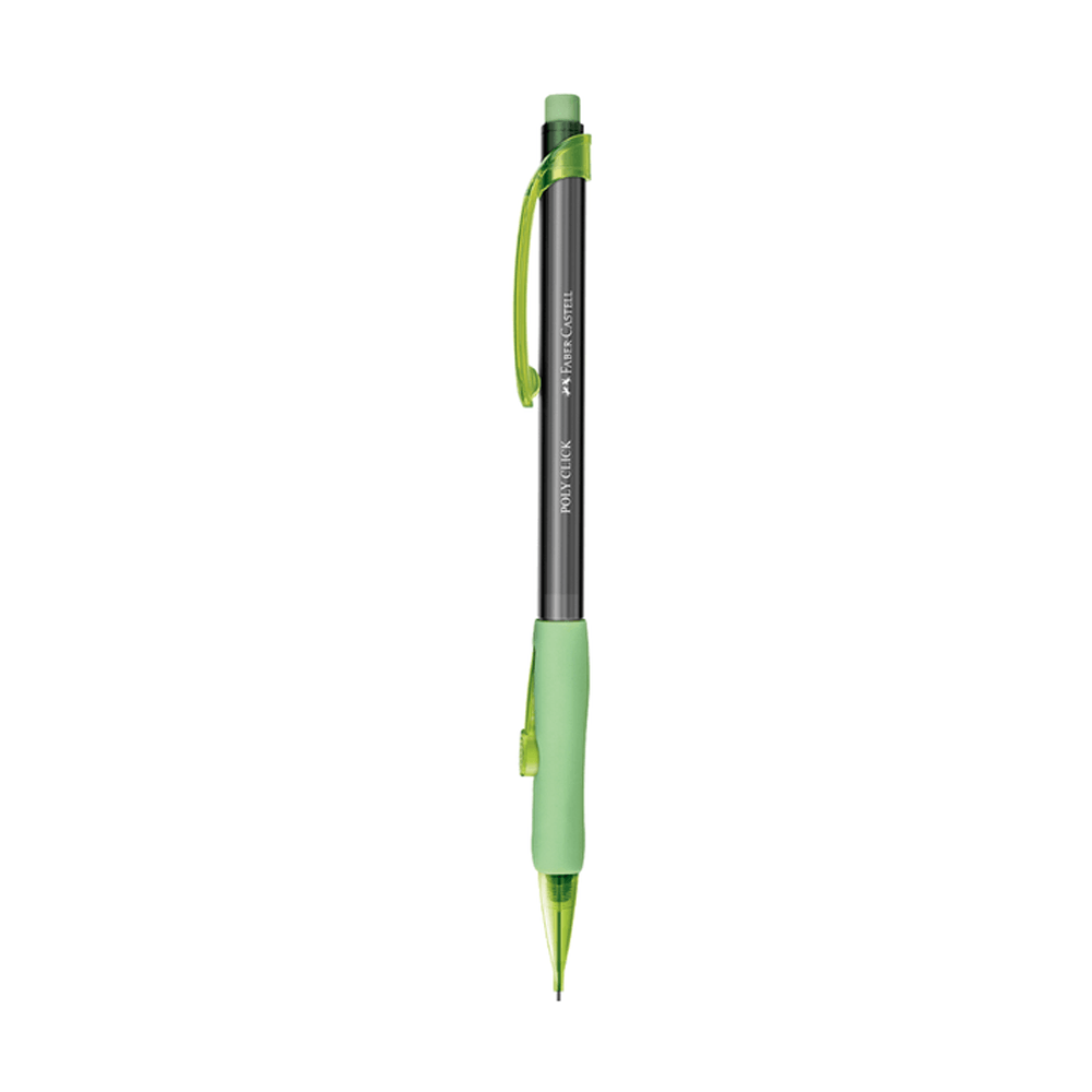 LAPISEIRA-POLY-CLICK-0.5-MM-VERDE---FABER-CASTELL LAPISEIRA-POLY-CLICK-0.5-MM-VERDE---FABER-CASTELL