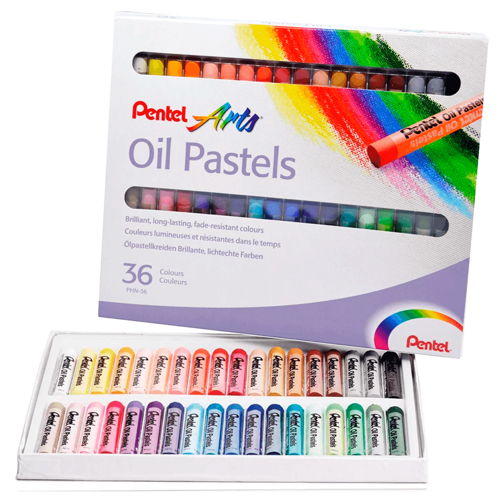 Giz-Pastel-Oleoso-36-Cores---Pentel Giz-Pastel-Oleoso-36-Cores---Pentel