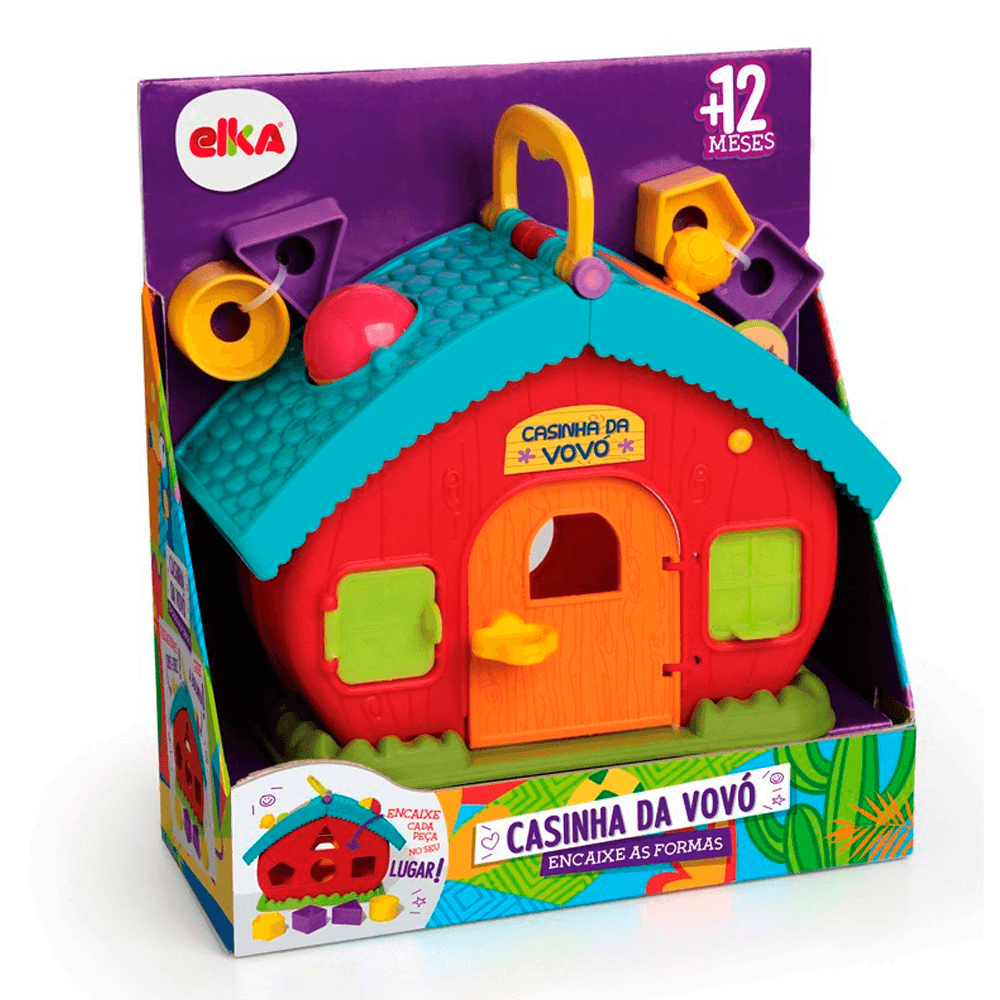 Encaixe-Formas-Casinha-da-Vovo---Elka Encaixe-Formas-Casinha-da-Vovo---Elka