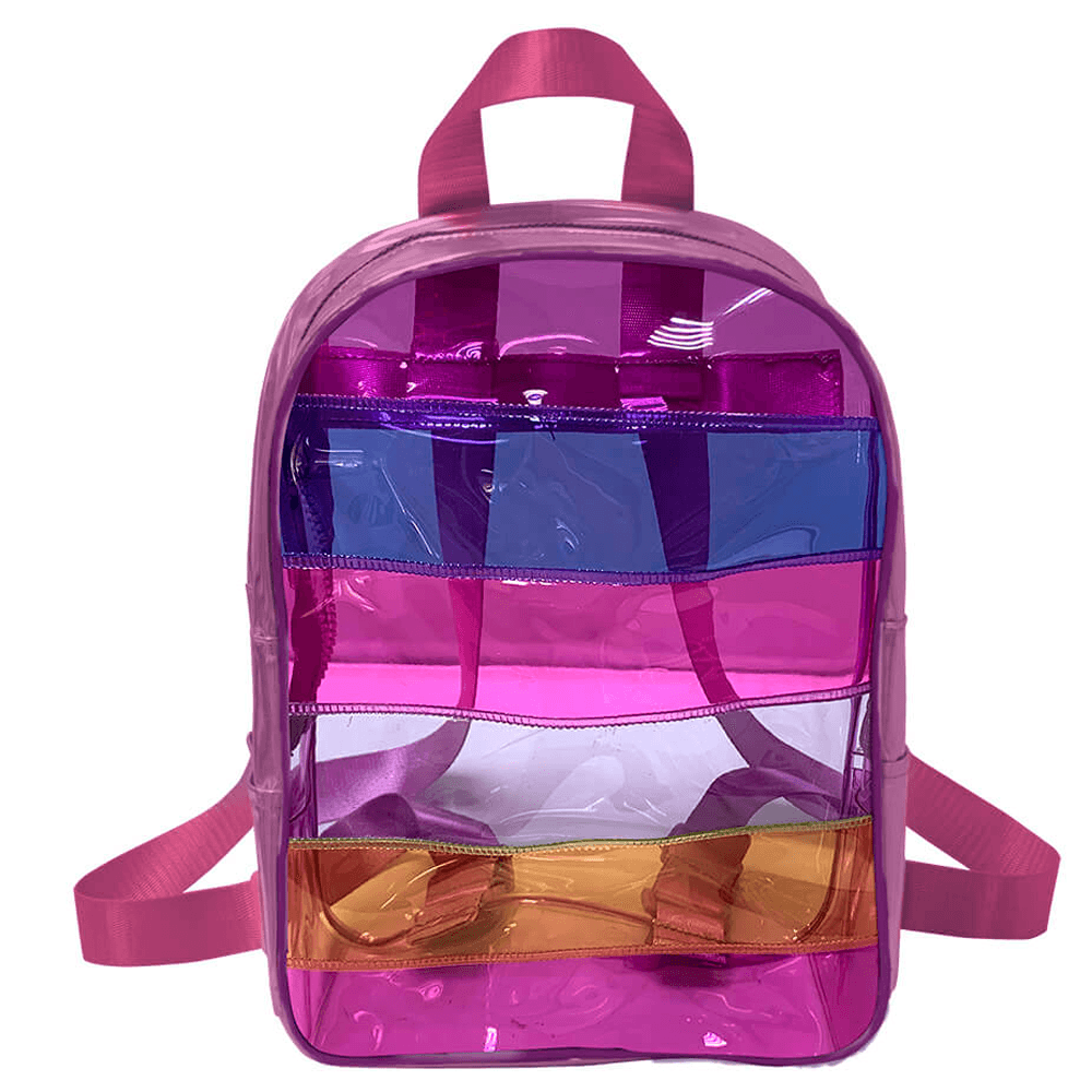 Mochila-Cristal-Rosa-Translucido-DAC-Ref.-3144RS---Breeze Mochila-Cristal-Rosa-Translucido-DAC-Ref.-3144RS---Breeze