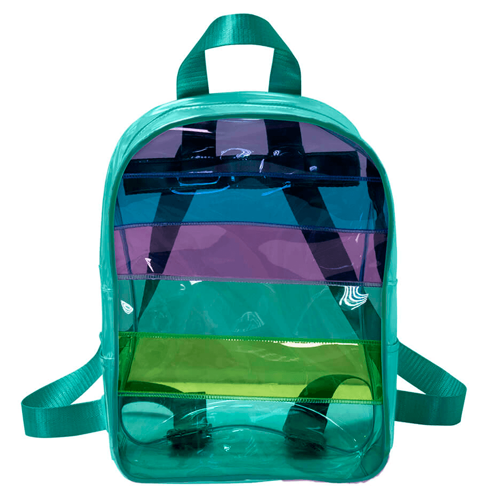 Mochila-Cristal-Verde-Translucido-DAC-Ref.-3144VD---Breeze Mochila-Cristal-Verde-Translucido-DAC-Ref.-3144VD---Breeze