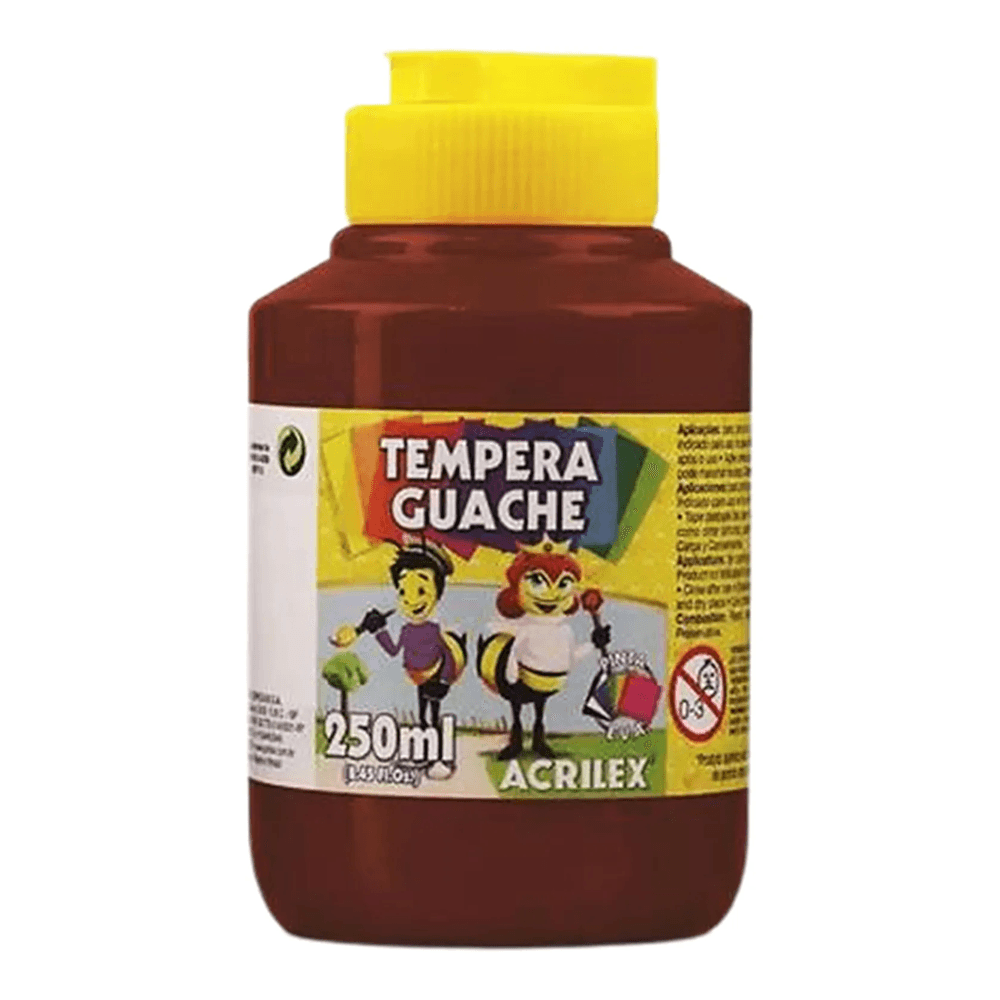 Tinta-Guache-250ml-Marrom-531-Acrilex1 Tinta-Guache-250ml-Marrom-531-Acrilex1