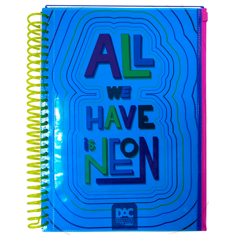 Caderno-Universitario-Malote-Zip-10x1-160-Fls.-Dac---Bubble-Azul Caderno-Universitario-Malote-Zip-10x1-160-Fls.-Dac---Bubble-Azul