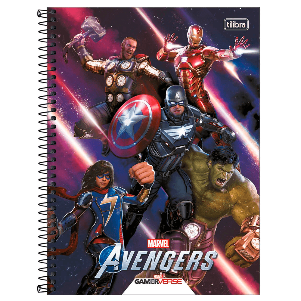 Caderno-Universitario-1x1-80-fls-C.D.-Tilibra---Avengers-Game-4 Caderno-Universitario-1x1-80-fls-C.D.-Tilibra---Avengers-Game-4