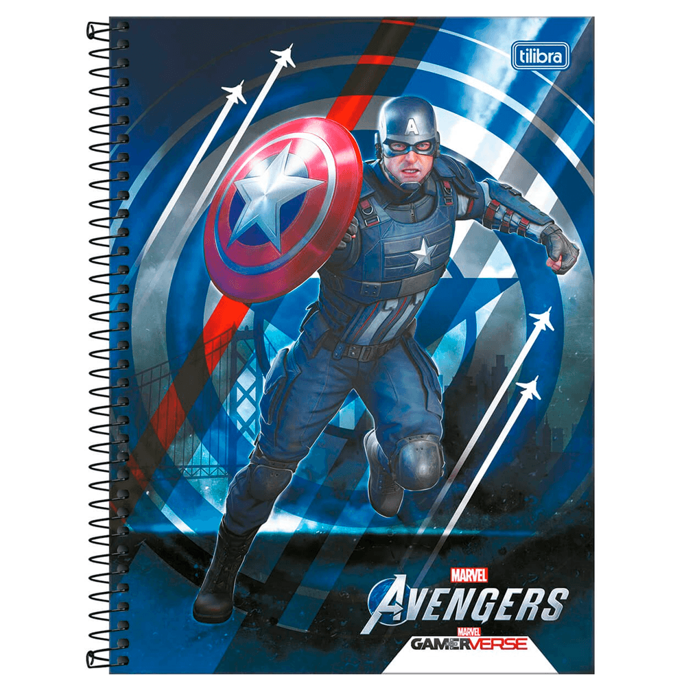 Caderno-Universitario-1x1-80-fls-C.D.-Tilibra---Avengers-Game-7 Caderno-Universitario-1x1-80-fls-C.D.-Tilibra---Avengers-Game-7