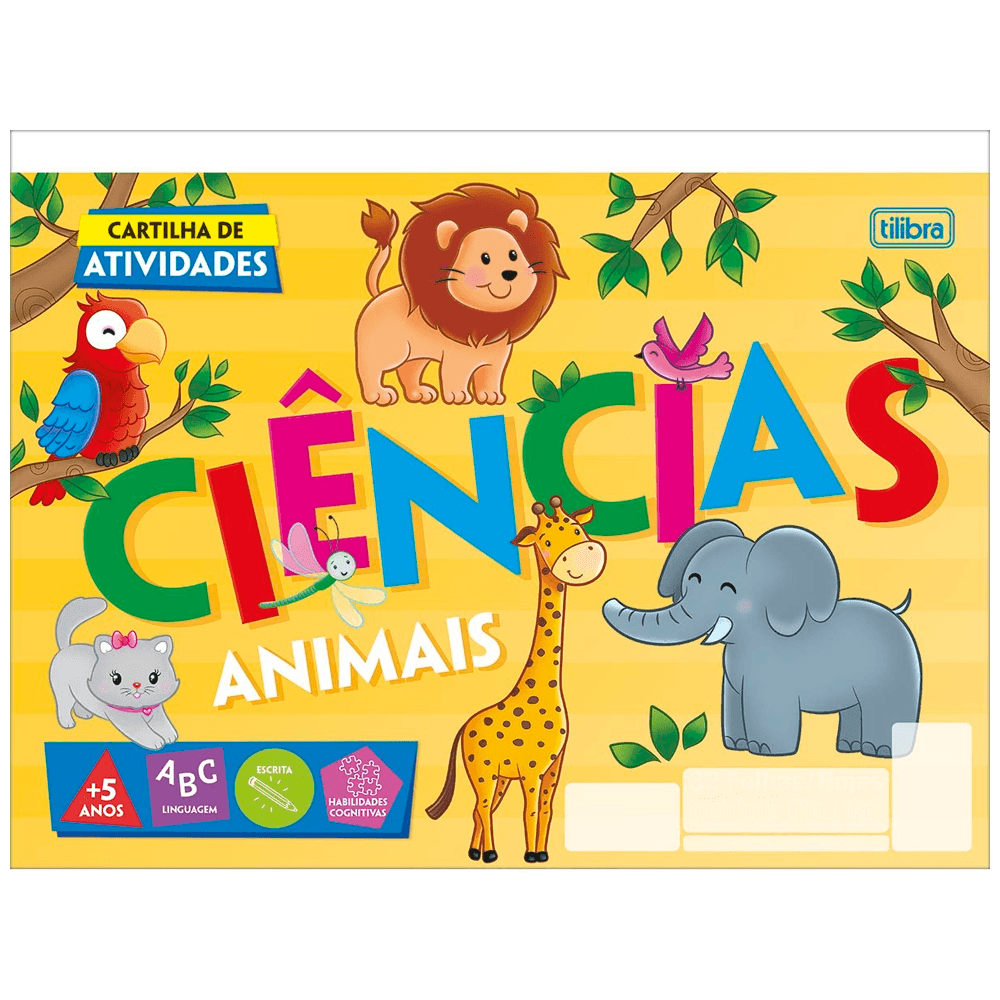 Caderno-de-Atividades-de-Ciencias-Animais-20-Folhas---Tilibra