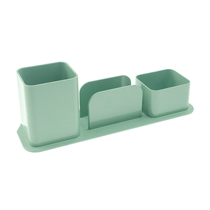 Porta-Canetas-Clips-e-Lembrete-DelloColor-Verde-Escuro