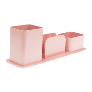 Porta-Canetas-Clips-e-Lembrete-DelloColor-Rosa