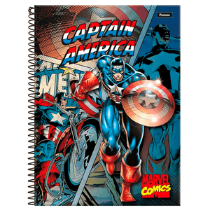 Caderno-Universitario-10x1-160-Fls-C.D.-Foroni---Marvel-Comics-2