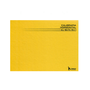 Caderno-Pedagogico-C.D.-Brochura-Caligrafia-Horizontal-96-Fls-Tamoio---Amarelo