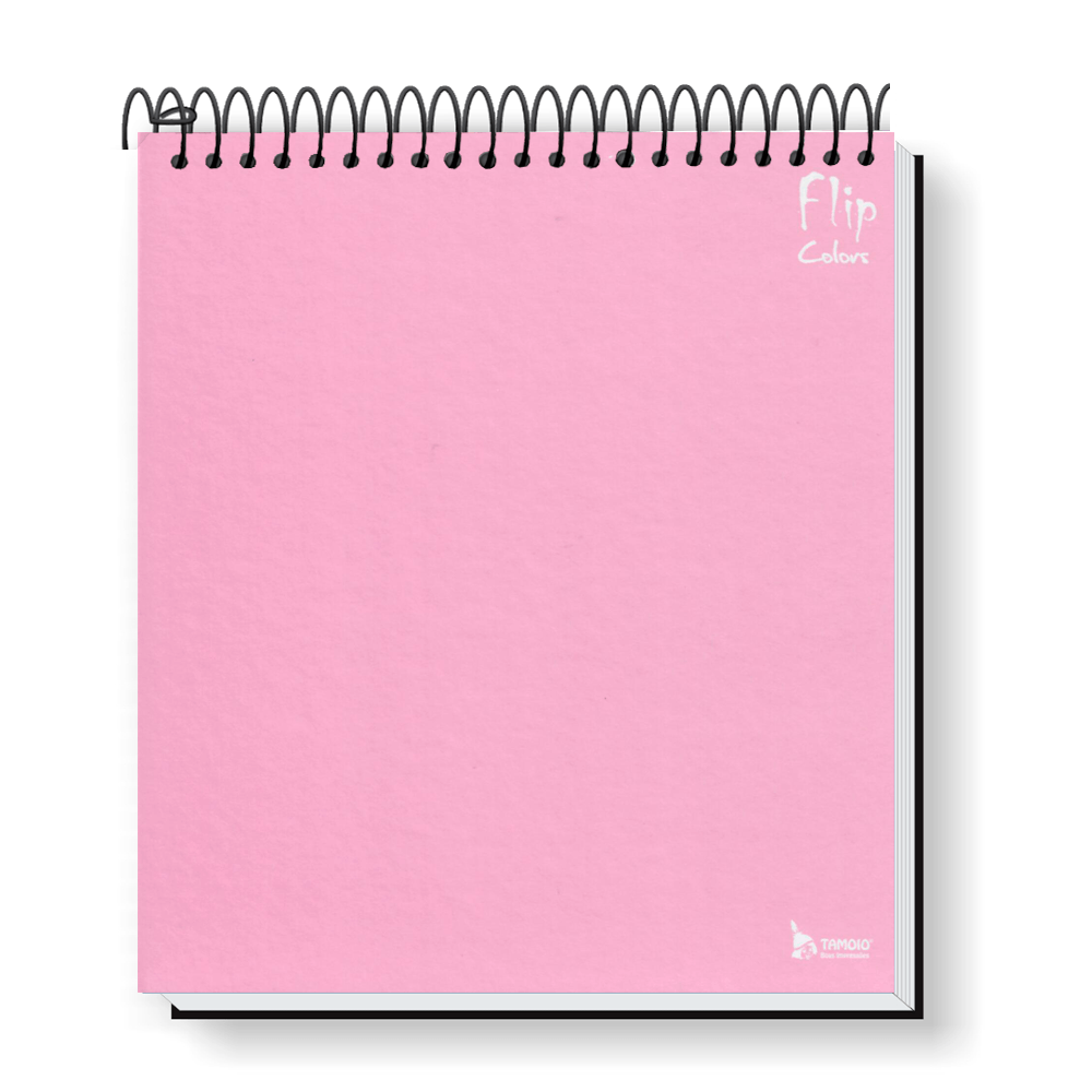Caderno-Flip-Universitario-1x1-80-Fls-C.D.-Tamoio---Rosa-Claro Caderno-Flip-Universitario-1x1-80-Fls-C.D.-Tamoio---Rosa-Claro