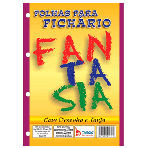 Bloco-para-Fichario-96-Folhas-Fantasia-Menina---Tamoio