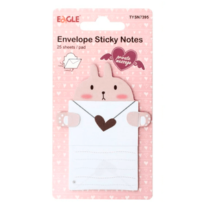 Bloco-de-Anotacoes-Adesivo-Coelho-com-Envelope-25-Fls-Ref.-TYSN7395---Eagle