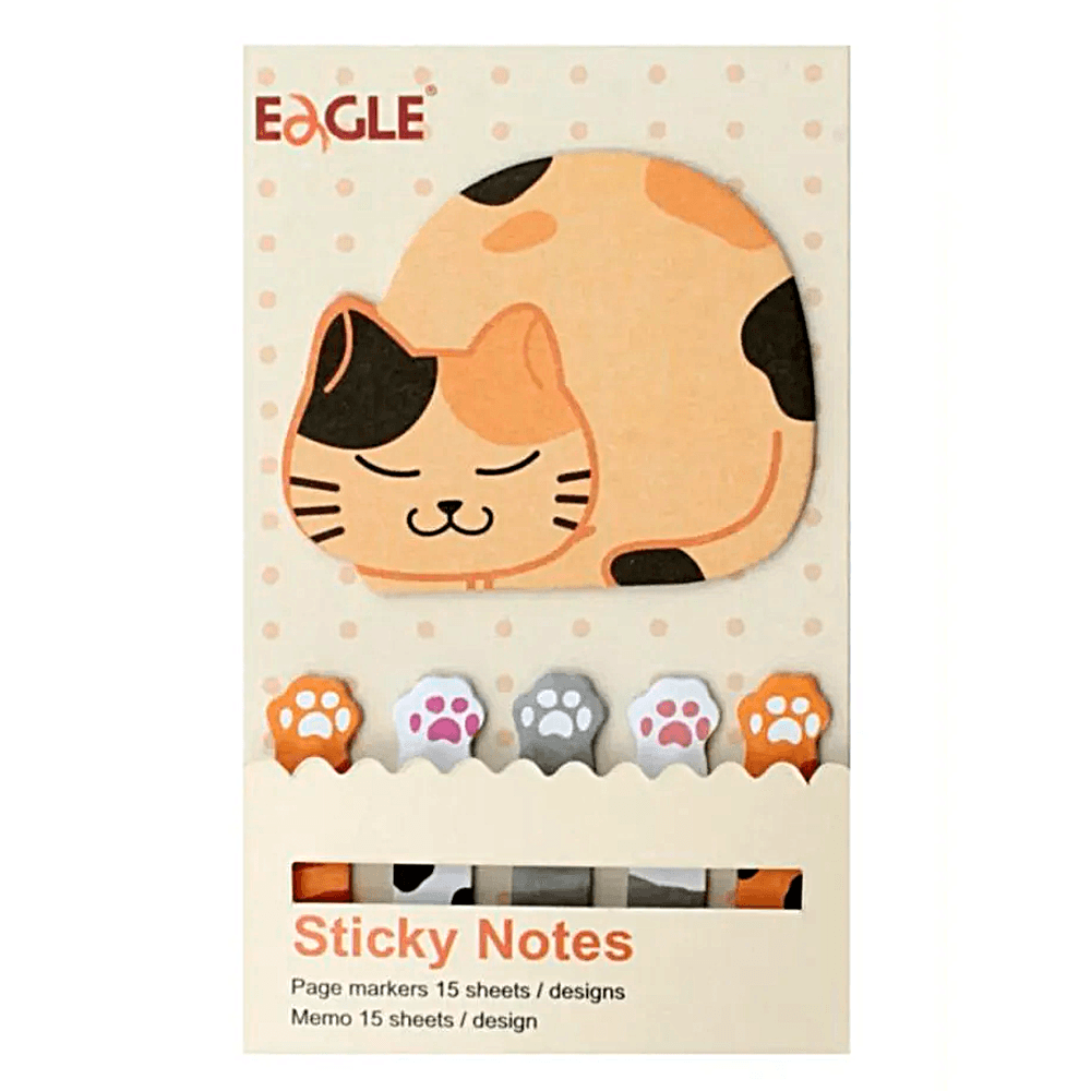 Marcador-de-Paginas-Patinha-de-Gato-e-Adesivo-TYSN7382---Eagle Marcador-de-Paginas-Patinha-de-Gato-e-Adesivo-TYSN7382---Eagle