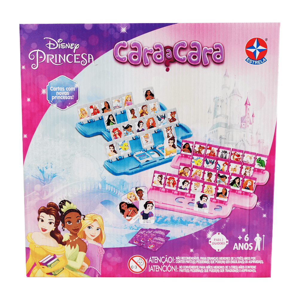 Jogo-Cara-a-Cara-Disney-Princesas---Estrela Jogo-Cara-a-Cara-Disney-Princesas---Estrela