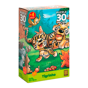 Quebra-Cabeca-30-Pecas-Grow---Tigrinho