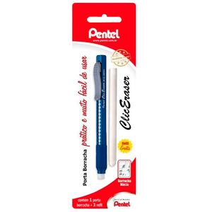 Lapiseira-Borracha-Clic-Eraser-Azul-ZE22-C---Pentel