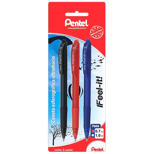 Caneta-Feel-It-0.7mm-com-3-Cores---Pentel